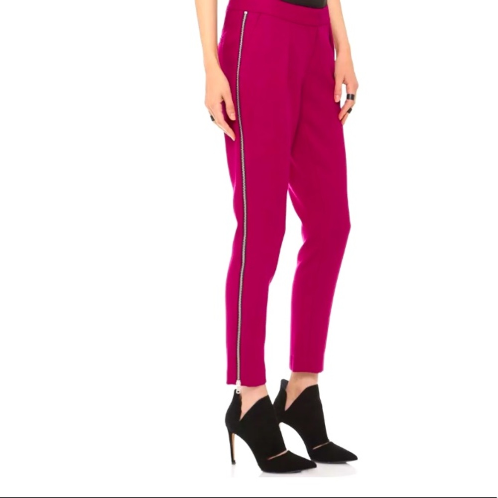 NWT Rachel Zoe Pink Slouchy Slim Pants size 4